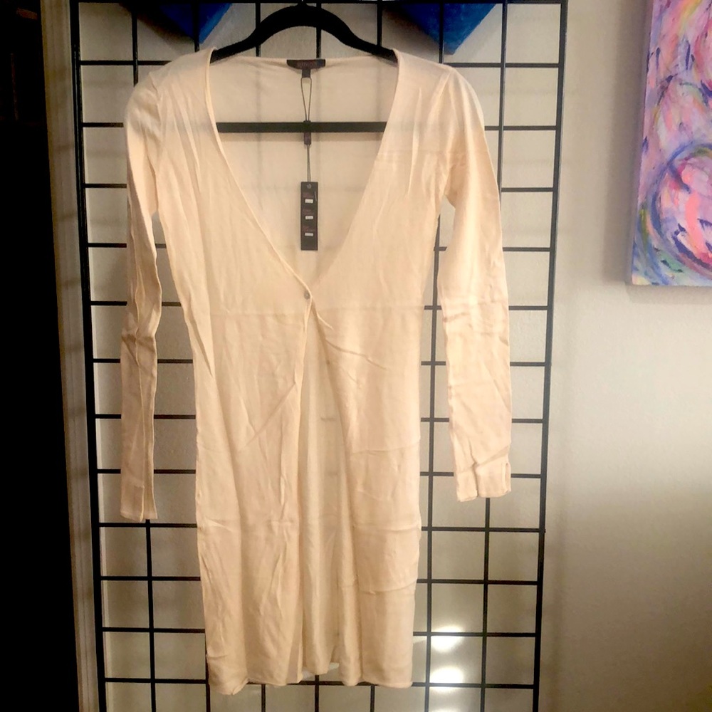 100% Pima Cotton Long cardigan